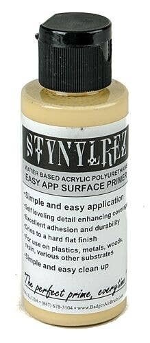 Modelflex Paint - Primer - 2oz 59.1mL -- Neutral Yellow, All Scales, Badger Air Brush Co 206