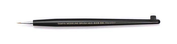 Pointed Modeling Brush HG II -- Extra Fine, All Scales, Tamiya Paints 87217