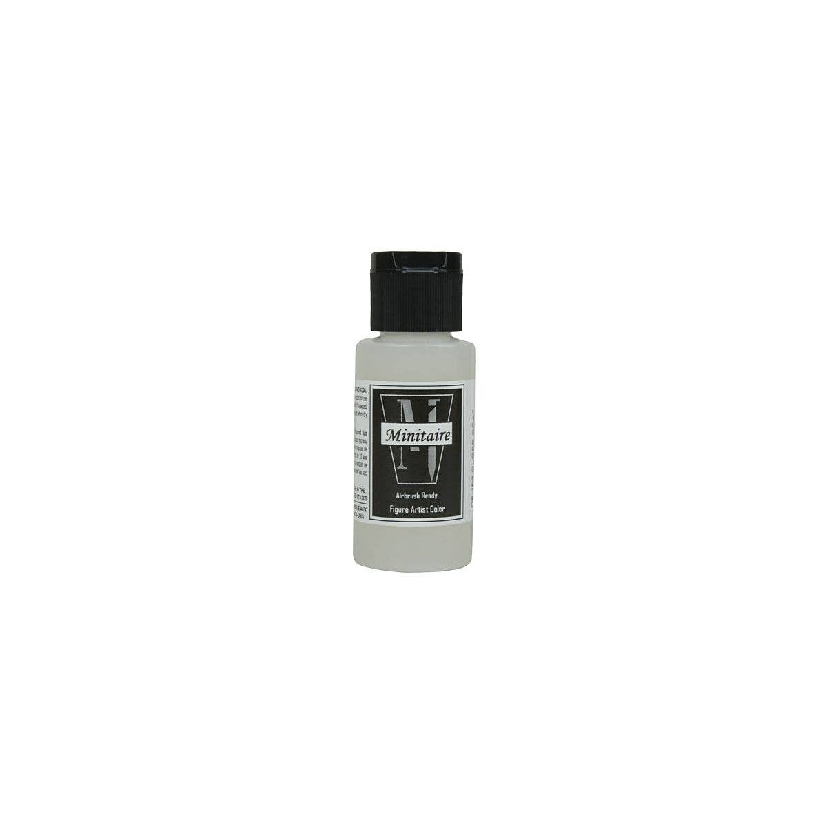 Acrylic Airbrush-Ready Color - Minitaire -- Clear Gloss - 1oz 29.6mL, All Scales, Badger Air Brush Co D6199