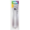 Economy Brush Set pkg(3) -- 2 Flat and 1 Pointed, All Scales, Testor Corp 281201