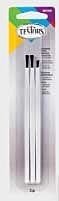 Economy Brush Set pkg(3) -- 2 Flat and 1 Pointed, All Scales, Testor Corp 281201