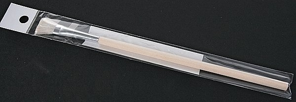 Horse Hair Paint Brush -- 5 Flat, All Scales, Tamiya Paints 87013