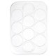10 Color Palette Tray & Lid - Sofft(R) -- Holds 10 Colors, All Scales, Pan Pastel 35010