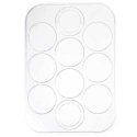 10 Color Palette Tray & Lid - Sofft(R) -- Holds 10 Colors, All Scales, Pan Pastel 35010