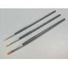 High Finish Standard Brush Set -- 1 Each: 0 Flat, 2 Flat, Untra-Fine Pointed, All Scales, Tamiya Paints 87067