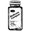 Dullcote Clear Finish -- 1-3/4oz 51.8mL Bottle, All Scales, Testor Corp 1160