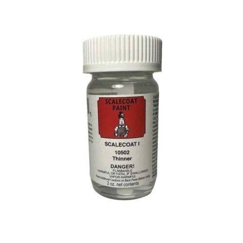 Scalecoat Thinner -- 2oz 59.1mL, All Scales, Scalecoat Model Paint 10502