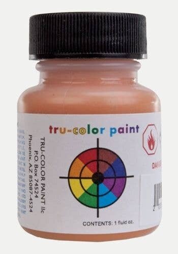 Railroad Color Acrylic Paints - 2oz 59.1mL -- Reefer Orange, All Scales, Tru-Color Paint 2070