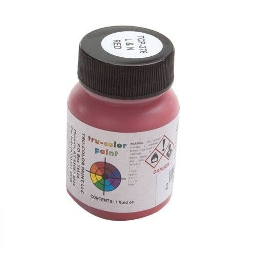 Railroad Color Acrylic Paints - 1oz 29.6ml -- Louisville & Nashville Red, All Scales, Tru-Color Paint 376