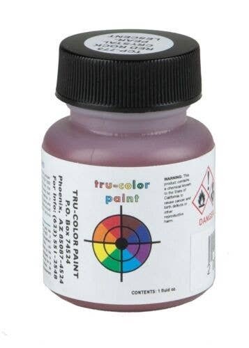 Pearlescent Acrylic Paints - 1oz 29.6mL -- Red Rock Crystal, All Scales, Tru-Color Paint 773