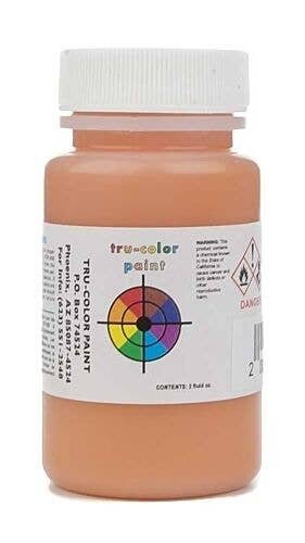 Railroad Color Acrylic Paints - 2oz 59.1ml -- Milwaukee Road Caboose Orange, All Scales, Tru-Color Paint 2368