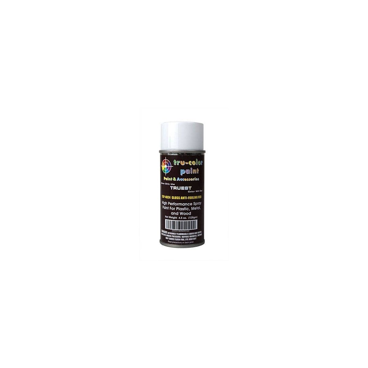 Aerosol Spray Paint 4.5oz 135ml Can -- Matte Anti-Fouling Red, All Scales, Tru-Color Paint 4024