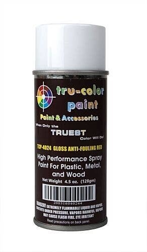 Aerosol Spray Paint 4.5oz 135ml Can -- Matte Anti-Fouling Red, All Scales, Tru-Color Paint 4024