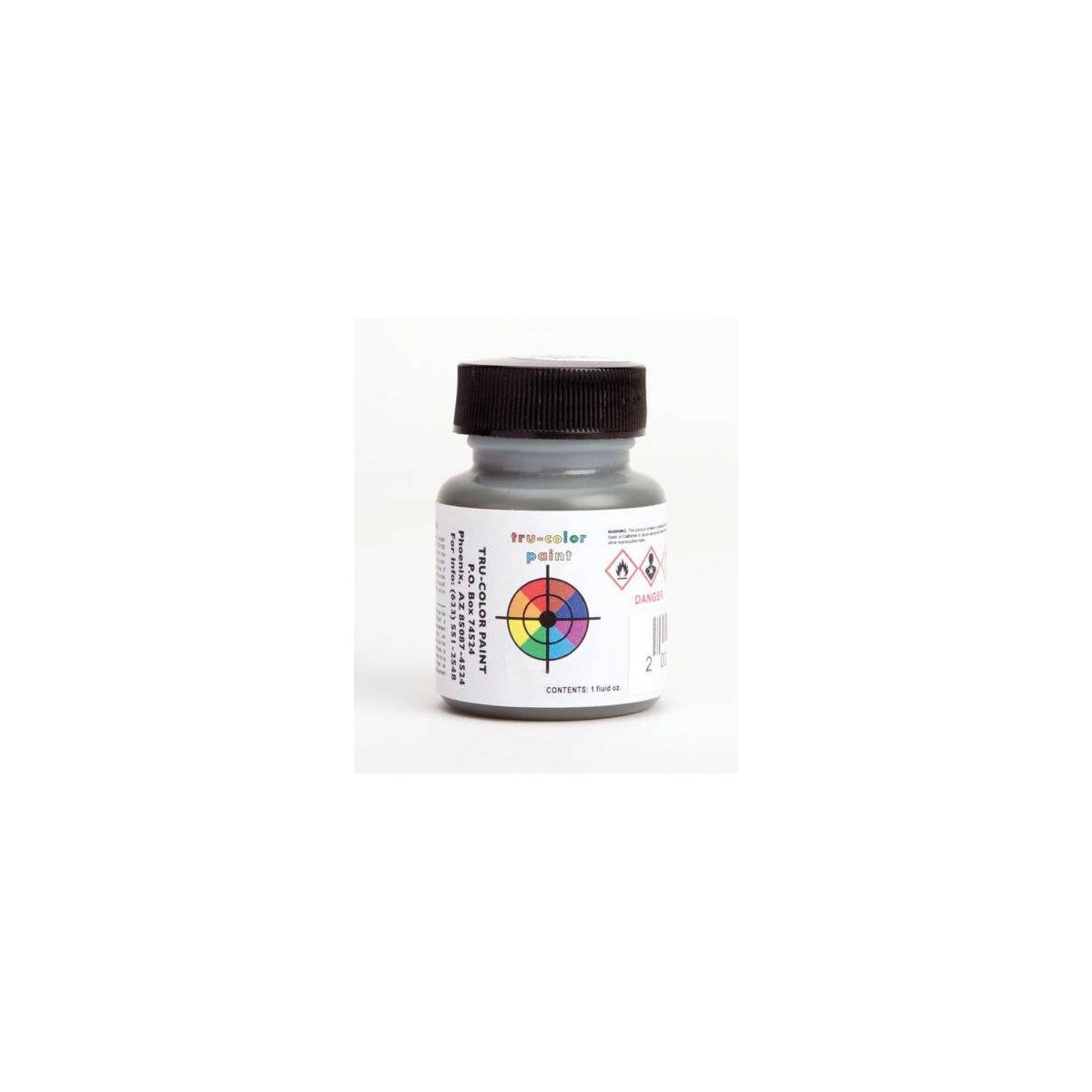 Flat Brushable Color Acrylic Paints - 1oz 29.6mL -- Canadian National Green, All Scales, Tru-Color Paint 854