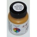 Flat Brushable Color Acrylic Paints - 1oz 29.6mL -- Canadian National Yellow, All Scales, Tru-Color Paint 852
