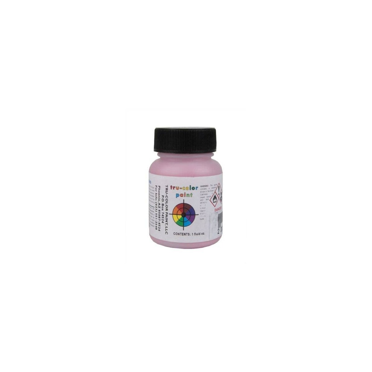 Railroad Color Acrylic Paints - 1oz 29.6mL -- ONE Container Pink, All Scales, Tru-Color Paint 393