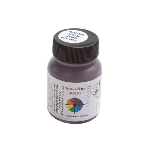 Railroad Color Acrylic Paints - 1oz 29.6ml -- BNSF Railway Intermodal Brown, All Scales, Tru-Color Paint 378