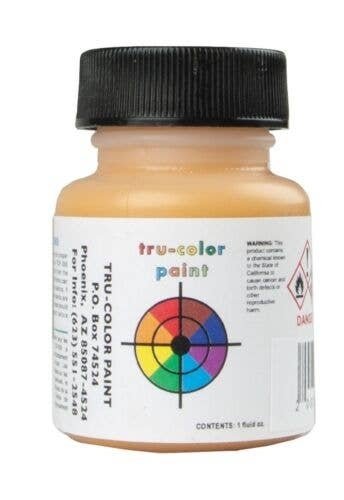 Railroad Color Acrylic Paints - 1oz 29.6mL -- Chicago Metra Commuter Railroad North Red-O, All Scales, Tru-Color Paint 361
