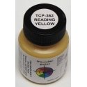 Railroad Color Acrylic Paints - 1oz 29.6mL -- Reading Yellow, All Scales, Tru-Color Paint 362