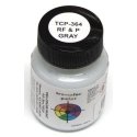 Railroad Color Acrylic Paints - 1oz 29.6mL -- Richmond, Fredericksburg & Potomac Gray, All Scales, Tru-Color Paint 364