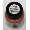 Railroad Color Acrylic Paints - 1oz 29.6mL -- Milwaukee Road Caboose Orange, All Scales, Tru-Color Paint 368