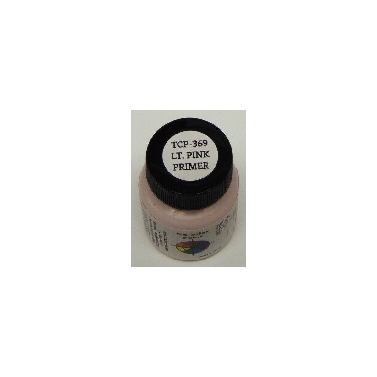Railroad Color Acrylic Paints - 1oz 29.6ml -- Light Pink Primer, All Scales, Tru-Color Paint 369