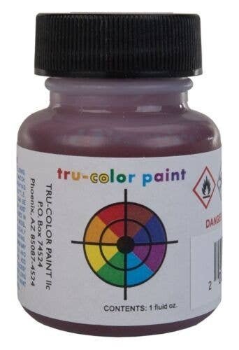 Railroad Color Acrylic Paints - 1oz 29.6mL -- Bangor & Aroostook 1945-1960s Freight Car R, All Scales, Tru-Color Paint 218