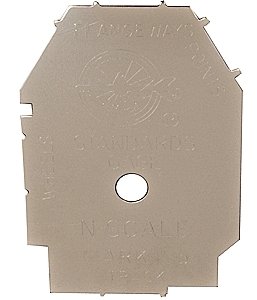 Standards Gauge -- Includes Metal Gauge, Plastic Clearance gauge, and Instructions, N, NMRA Inc 8