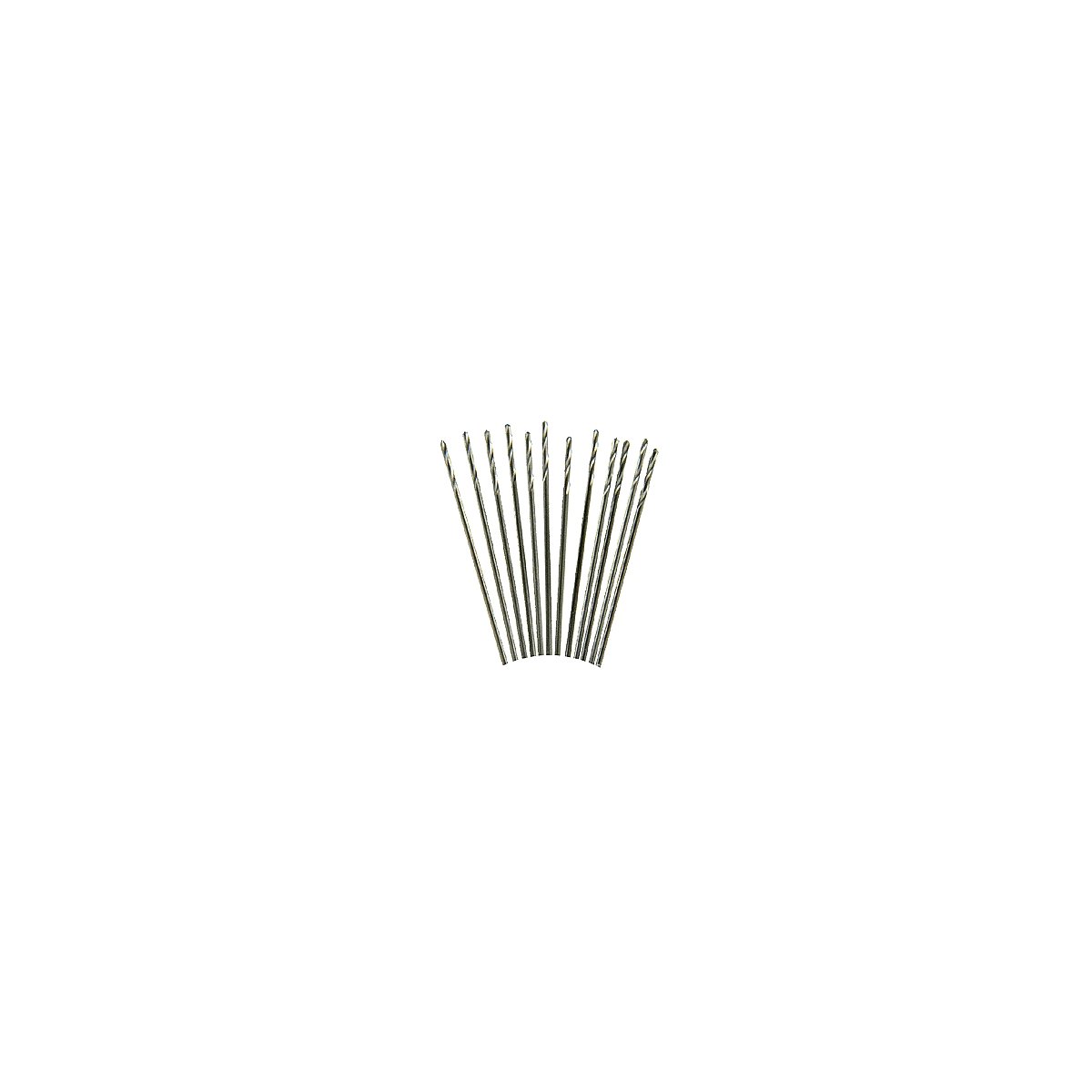 Carbon Twist Drill Bit - pkg(12) -- 80, All Scales, Mascot Precision Tools 80
