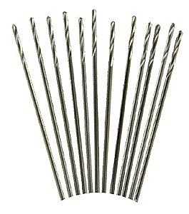 Carbon Twist Drill Bit - pkg(12) -- 80, All Scales, Mascot Precision Tools 80