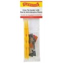 Cone-Tip Sander -- 3 Each of 5 Grit Abrasive Pieces & 2 Handles, All Scales, Profile Accessories Inc. CS321