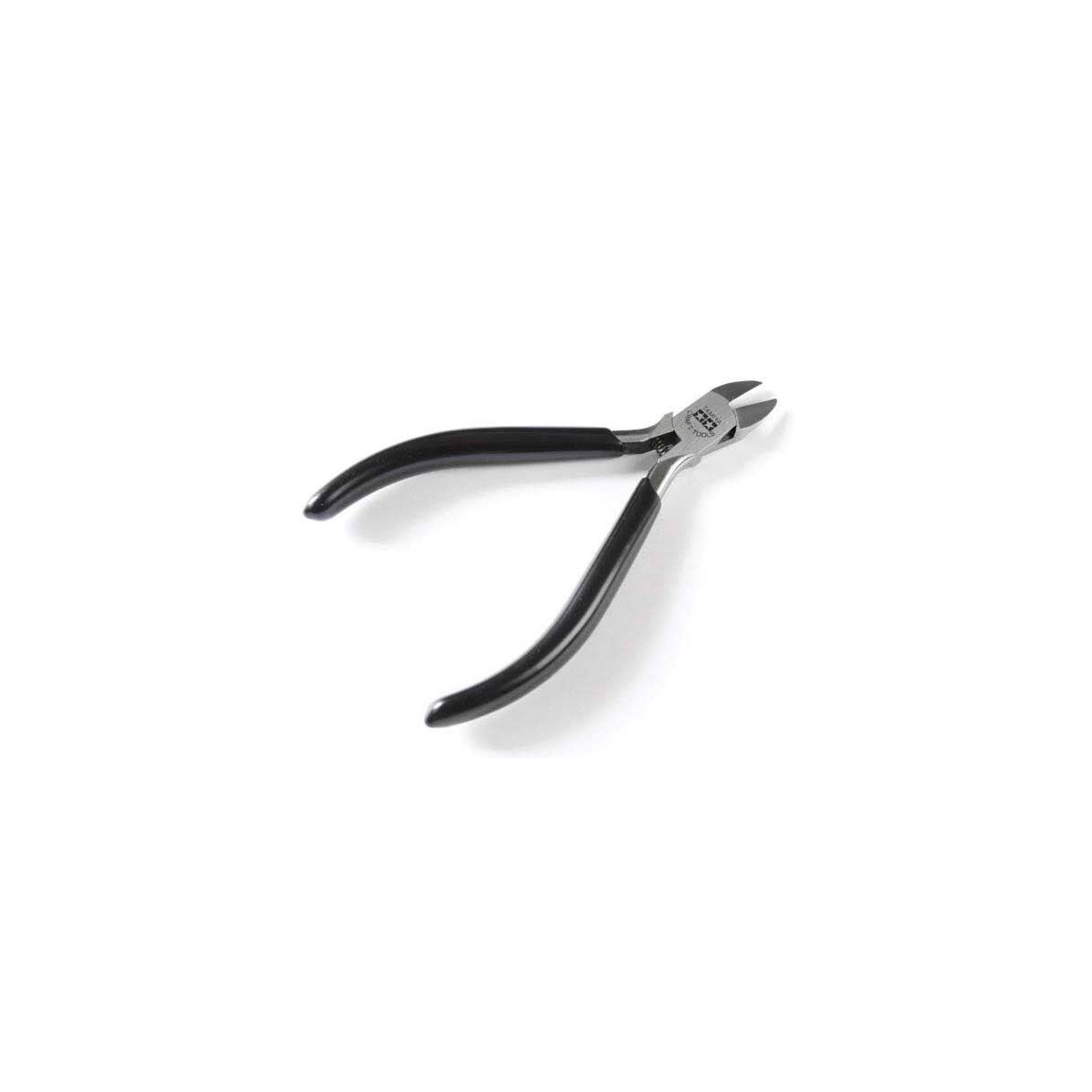 Modeler′s Side Cutter for Plastic Parts -- Black Vinyl Grip, All Scales, Tamiya Paints 74001