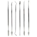 Modeling Spatula Set -- Dental Tool-Style pkg(6), All Scales, Faller Gmbh 170545