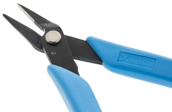 Longnose Pliers -- Serrated, All Scales, Xuron Corp. 90076