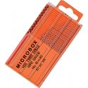 20-Piece High-Speed Steel Twist Drill Set -- Nos. 61 to 80, All Scales, Zona Tools 37150