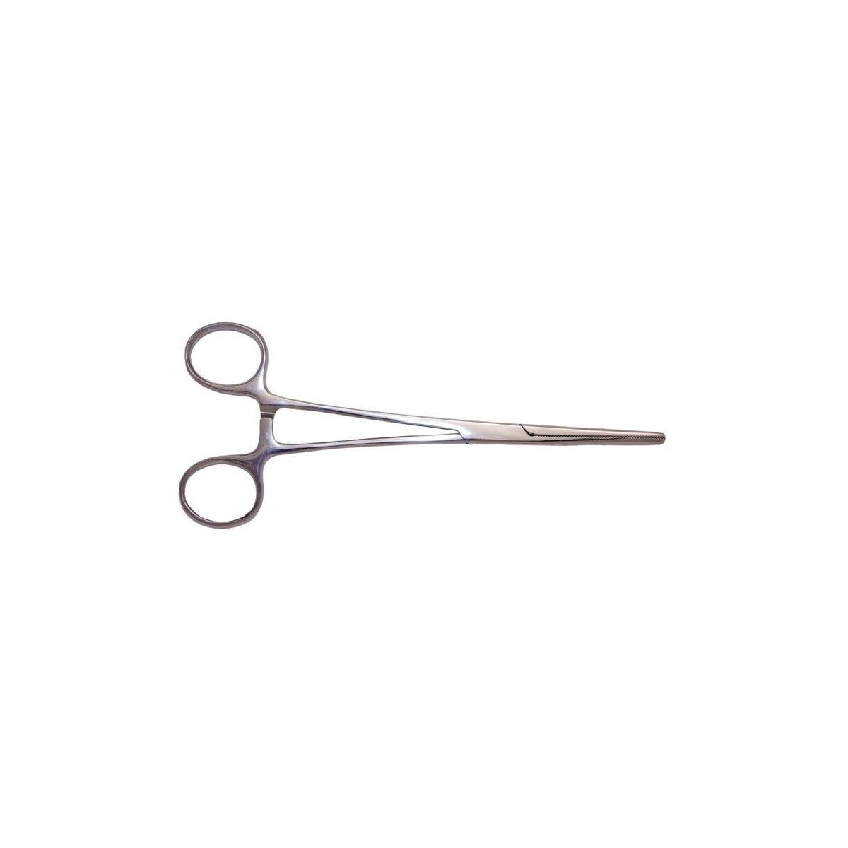 Stainless Steel Hemostat -- 7-1/2′ Straight Nose, All Scales, Excel Hobby Blades Corp. 55541