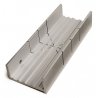 Aluminum Mitre Box -- Wide Slot .031′, All Scales, Zona Tools 260