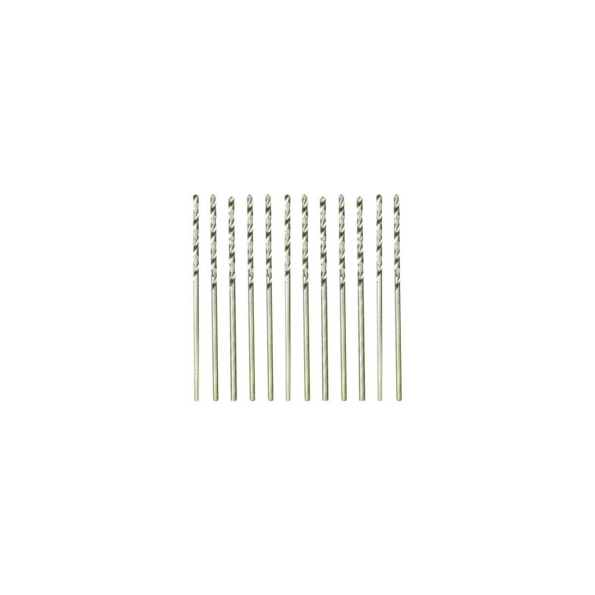 Fine High-Speed Twist Drill Bit - pkg(12) in Tube, Carded -- 50, All Scales, Excel Hobby Blades Corp. 50050