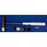 Multi-Hammer with 6 Heads -- Includes: chisel, flat brass, nylon face, round face, , All Scales, Mascot Precision Tools 600
