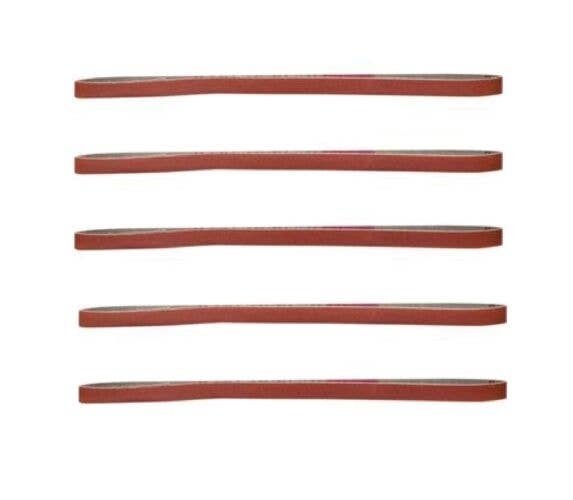 Replacement belts for sanding sticks -- 400 Grit Sanding Belts (yellow) pkg(5),, All Scales, Excel Hobby Blades Corp. 55683