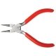 Spring Loaded Soft Grip Pliers -- 5-3/16′ 13.2cm - Round Nose (Carded), All Scales, Excel Hobby Blades Corp. 55592