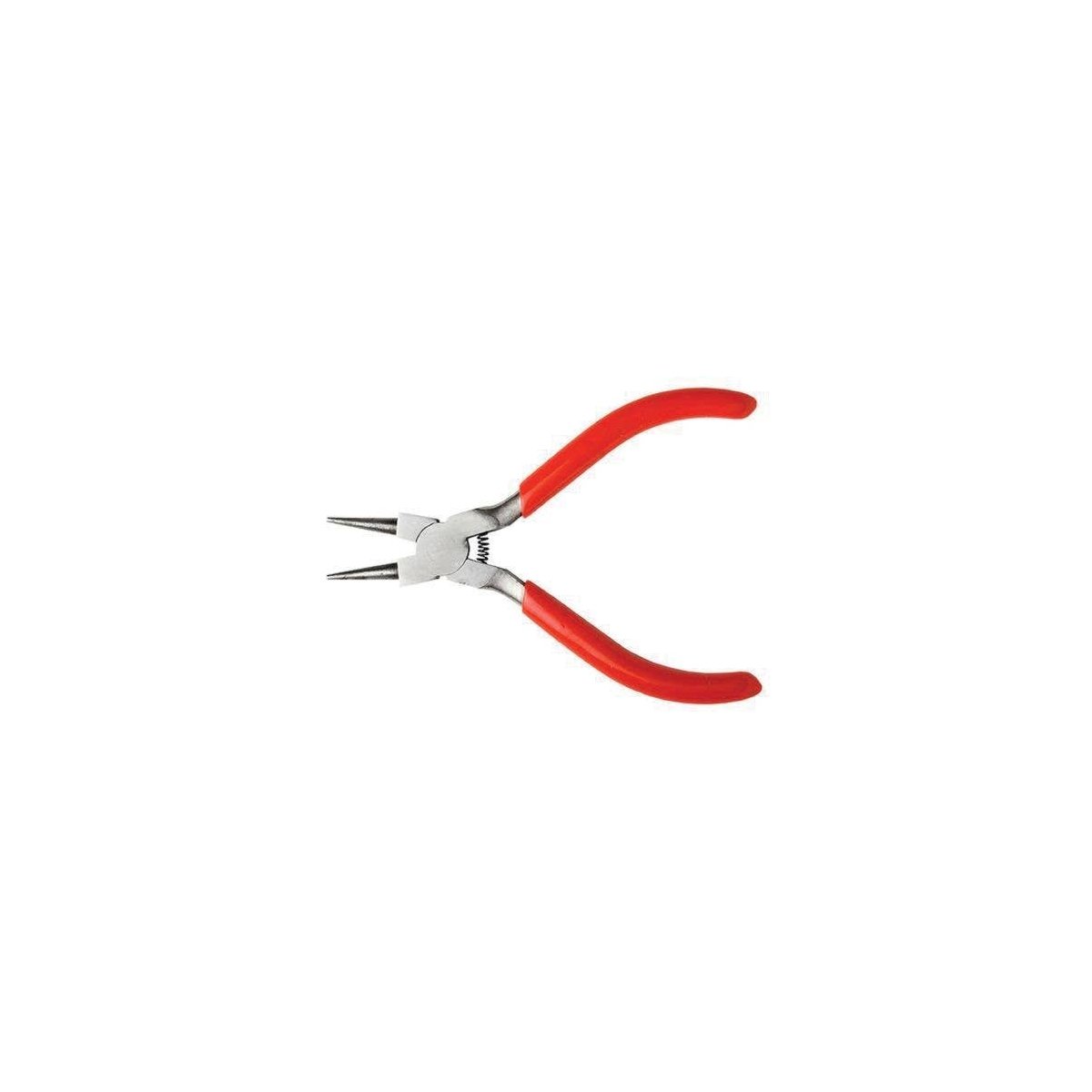 Spring Loaded Soft Grip Pliers -- 5-3/16′ 13.2cm - Round Nose (Carded), All Scales, Excel Hobby Blades Corp. 55592