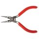 Spring Loaded Soft Grip Pliers -- 5-3/16′ Round Nose with Side Cutters, All Scales, Excel Hobby Blades Corp. 55593