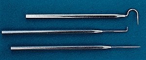 Tool -- Dental Probe Set pkg(3), All Scales, Mascot Precision Tools 303
