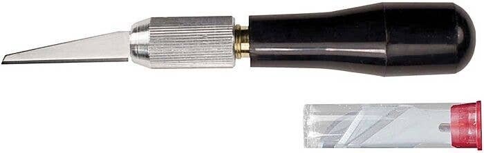 K7 Carving Knife with Scabbard, All Scales, Excel Hobby Blades Corp. 16007