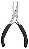 Miniature Electronic Pliers -- Bent Needle Nose, All Scales, Mascot Precision Tools 385