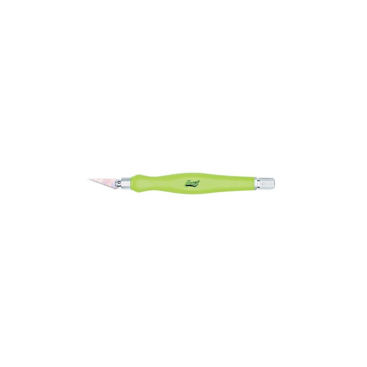 K26 Fit Grip Knife -- With 11 Blade and Safety Cap (green), All Scales, Excel Hobby Blades Corp. 16027