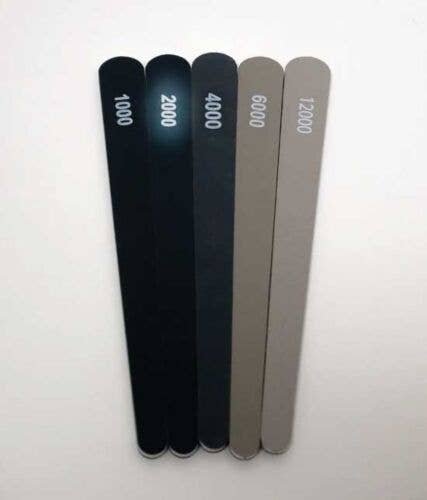 Micro Fine Tapered Files -- 2000 Grit pkg(2), All Scales, Profile Accessories Inc. 1153