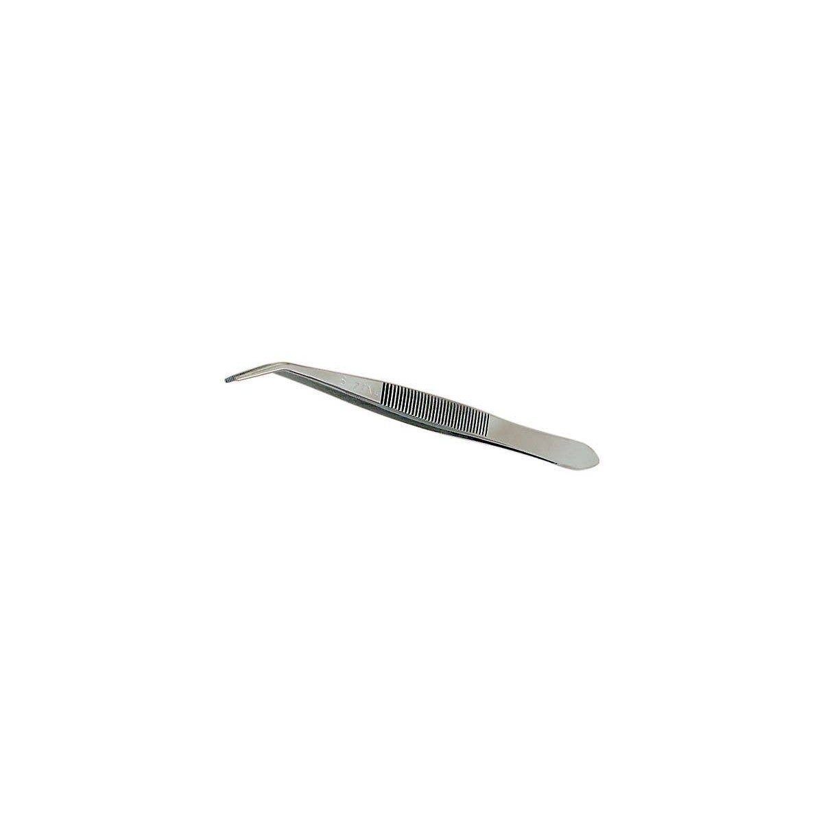 Tweezers -- Curved Point - 4-1/2′ 11.4cm Length, All Scales, Zona Tools 37548