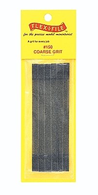 Flex-I-File Refill -- Coarse Grit pkg(6), All Scales, Profile Accessories Inc. 150